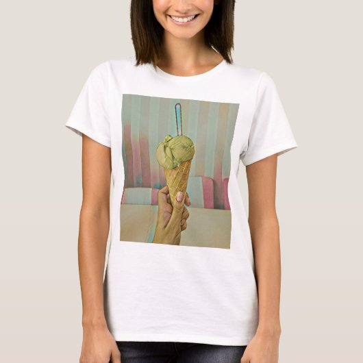 Crynose cream t-shirt (Voorkant)