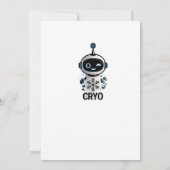 Cryo en de bende epische feest uitnodiging schatti (Achterkant)
