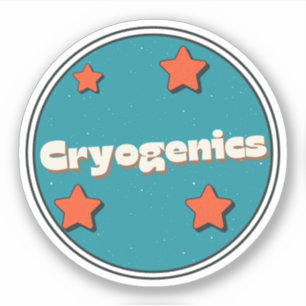 Cryogene technologie sticker