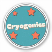 cryogenica sticker (Voorkant)