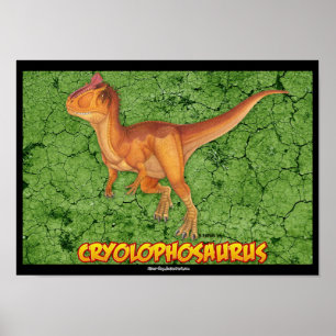 Cryolophosaurus-Poster Poster