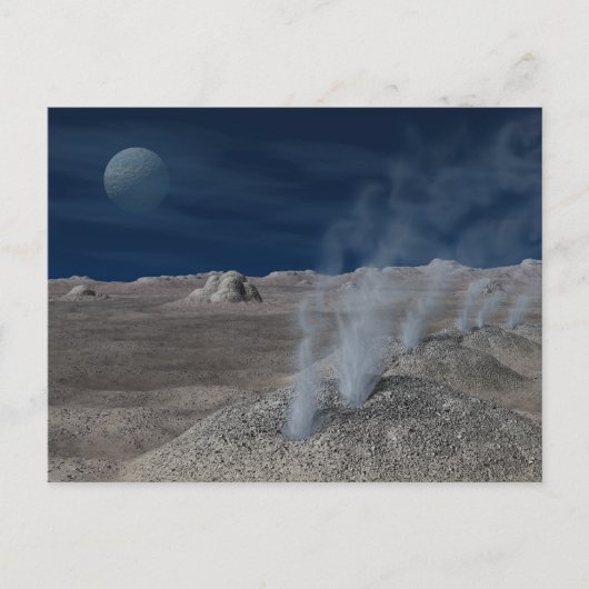 Cryovolcanism on Pluto Briefkaart (Voorkant)