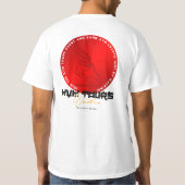 CRYP-T × ESSAN XYM TOURS WALKER DESIGN T-SHIRT (Achterkant)