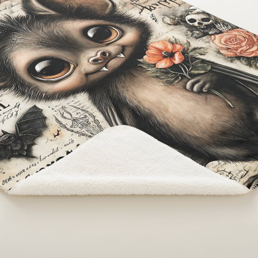 Crypt Charm: De Bloei Onder De Maan Sherpa Deken (3/4)