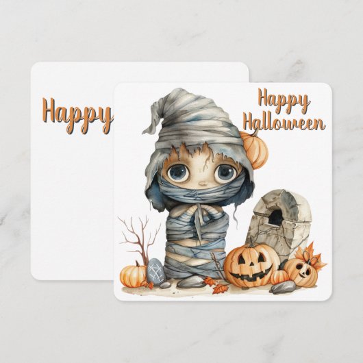 Crypt Cutie - Herfstbladeren & Mummy Mischief (Voorkant / Achterkant)