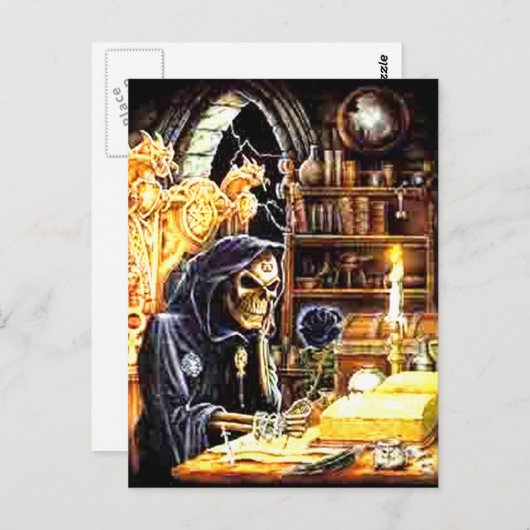 Crypt Keeper Briefkaart (Voorkant / Achterkant)