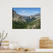 Crypt Lake Valley Poster (Keuken)