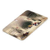 Crypt of the Heilige Sepulcher, Jeruzalem, bord 20 Magneet (Linkerzijde)