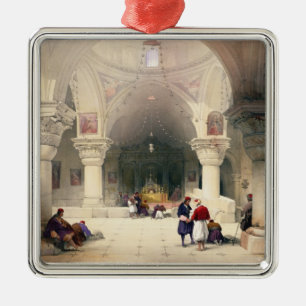 Crypt of the Heilige Sepulcher, Jeruzalem, bord 20 Metalen Ornament