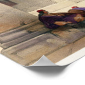 Crypt of the Heilige Sepulcher, Jeruzalem, bord 20 Poster (Hoek)