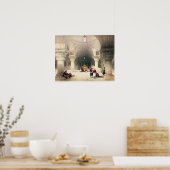 Crypt of the Heilige Sepulcher, Jeruzalem, bord 20 Poster (Keuken)