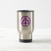 Cryptic Masons Travel Mug Reisbeker (Center)