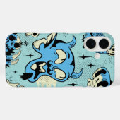 Cryptic Pop - Retro Skull & Demon Halloween Case-Mate iPhone Case (Achterkant (horizontaal))