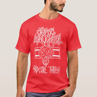 Cryptic Slaughter zwart-wit T-shirt