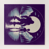 Cryptid Alien UFO Paranormal Legpuzzel (Horizontaal)