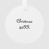 Cryptid Big Foot, Alien, Chupacabra, Mothman Ornament (achterkant)