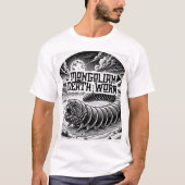 Cryptid Conspiracy - De Mongoolse Doodworm T-shirt (Voorkant)