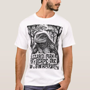 Cryptid Conspiracy - Het hagedis Man van Scape Ore T-shirt