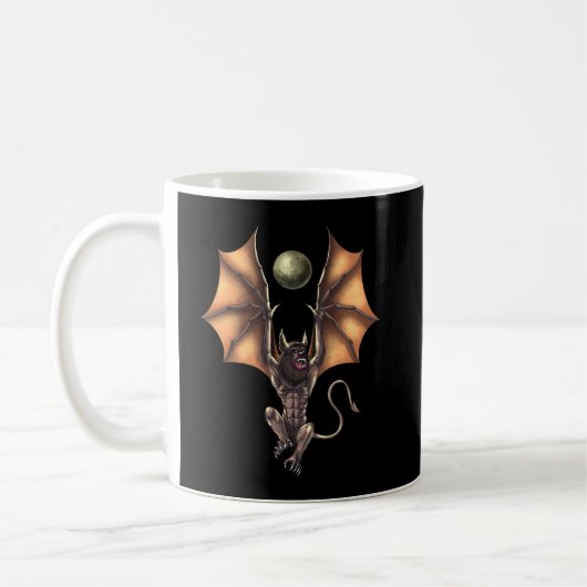 Cryptid Creature Ahool Koffiemok (Links)