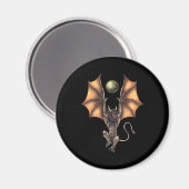 Cryptid Creature Ahool Magneet (Voorkant / Achterkant)