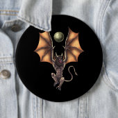 Cryptid Creature Ahool Ronde Button 6,0 Cm (In situ)