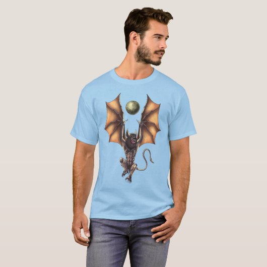 Cryptid Creature Ahool T-shirt (Voorkant volledig)