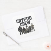 Cryptid Crew — Bigfoot Mothman Nessie Sticker (Envelop)