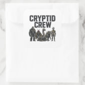 Cryptid Crew — Bigfoot Mothman Nessie Sticker (Tas)