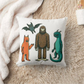 Cryptid Friends: Bigfoot, Chupacabra, enz. Kussen (Deken)
