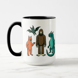 Cryptid Friends: Bigfoot, Chupacabra, enz. Mok