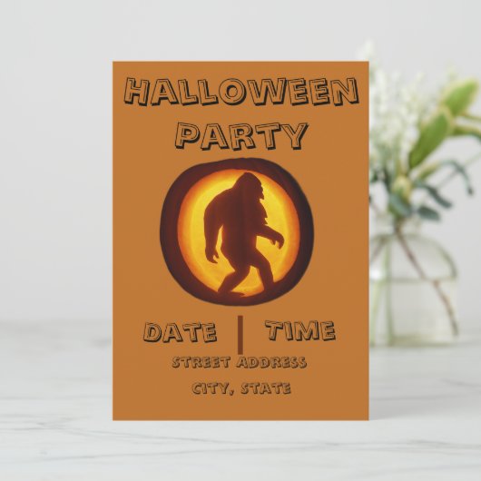 Cryptid Halloween Party - Word lid van de Monster Kaart (Staand voorkant)