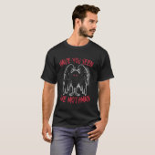 Cryptid Heb je de Mothman gezien T-shirt (Voorkant volledig)