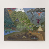 Cryptid Hide-and-Seek Legpuzzel (Horizontaal)