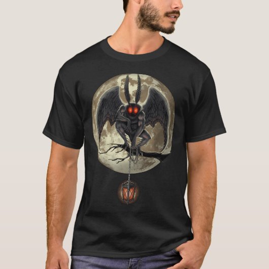 Cryptid Mothman T-shirt (Voorkant)