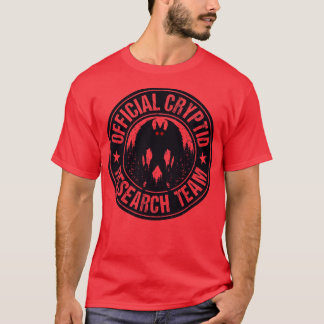 Cryptid Research Team Mothman T-shirt