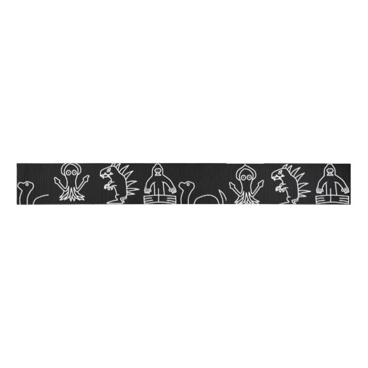 Cryptid Ribbon Grosgrain Lint (Voorkant)