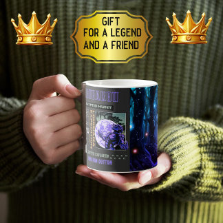 Cryptid Rougarou Louisiana Tweekleurige Koffiemok