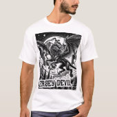 Cryptid-samenzwering - De Jersey Devil T-shirt (Voorkant)