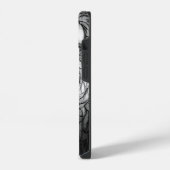 Cryptid: Sneeuw Wasset schets iPhone Hoesje (Linkerkant)