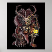 Cryptid Wendigo Poster (Voorkant)
