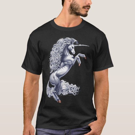 Cryptide wezen eenhoorn t-shirt (Voorkant)