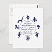 cryptiden briefkaart (Voorkant / Achterkant)