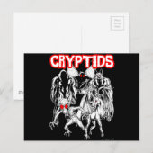 cryptiden briefkaart (Voorkant / Achterkant)