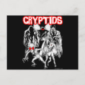 cryptiden briefkaart (Voorkant)