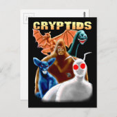 cryptiden briefkaart (Voorkant / Achterkant)