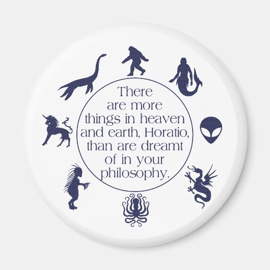 Cryptiden Magneet (Voorkant)