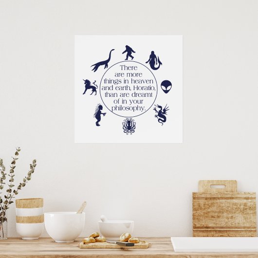 Cryptiden Poster (Keuken)