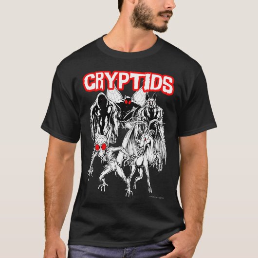 cryptiden t-shirt (Voorkant)