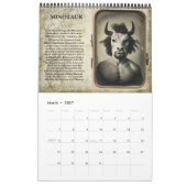 Cryptiden van de World Calendar Kalender (Mar 2027)