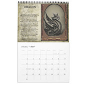 Cryptiden van de World Calendar Kalender (Jan 2027)